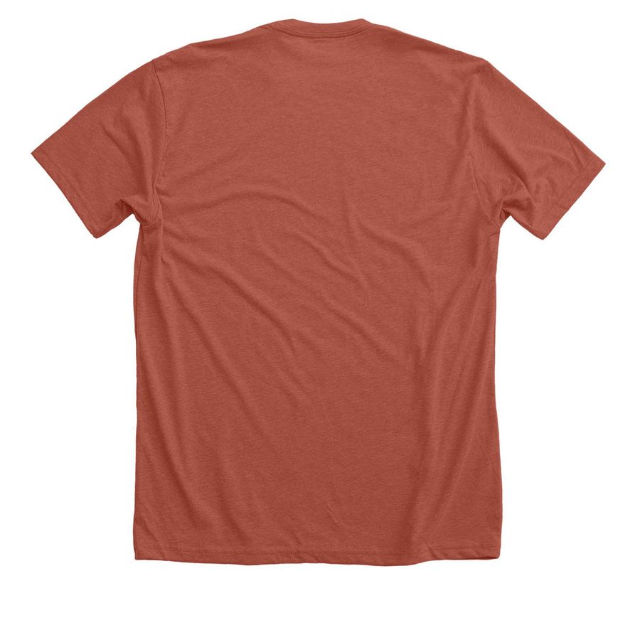 Spoke & Word Books Picnic Merch, a Heather Clay Premium Unisex Tee (back-view)