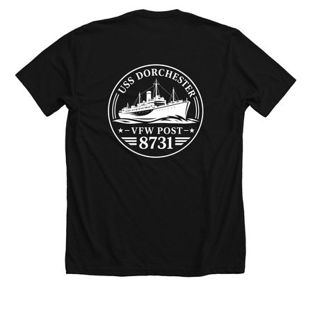 Bingo Caller, a Solid Black Blend Premium Unisex Tee (back-view)