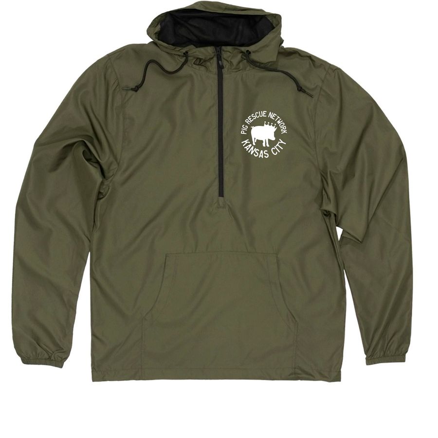 KCPRN Fall Collection, a Army Quarter-Zip Windbreaker