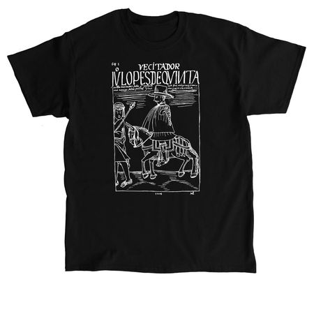 Guaman Poma - Juan Lopez De Quintanilla, a Black Classic Unisex Tee