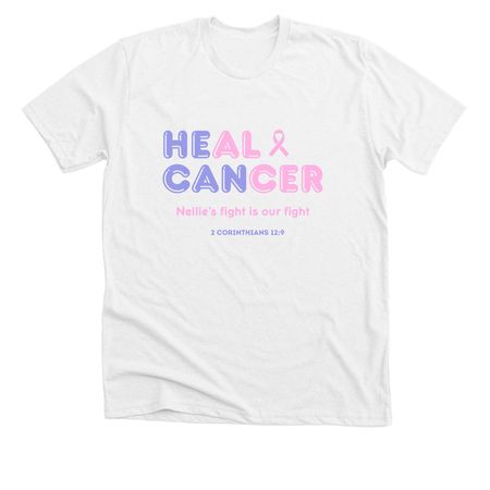 Fighting for Nellie, a Solid White Blend Premium Unisex Tee