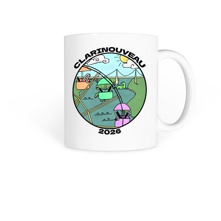 Clarinouveau 2026, a White Coffee Mug