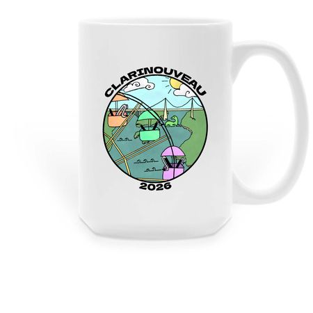 Clarinouveau 2026, a White Large Coffee Mug