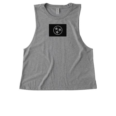 Summer 2026 Pt. 2, a Aluminum Grey Allmade Eco Triblend Women?s Muscle Tank