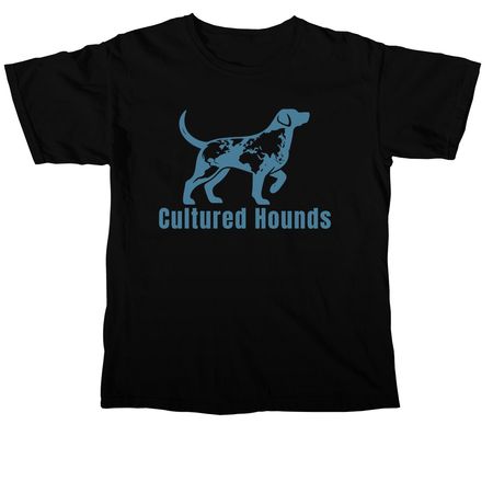 Cultured Hounds 2026, a Black Comfort Colors Unisex Tee