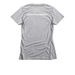 The Women's OG, a Dark Heather Grey Women's Slim Fit Tee (back-view)