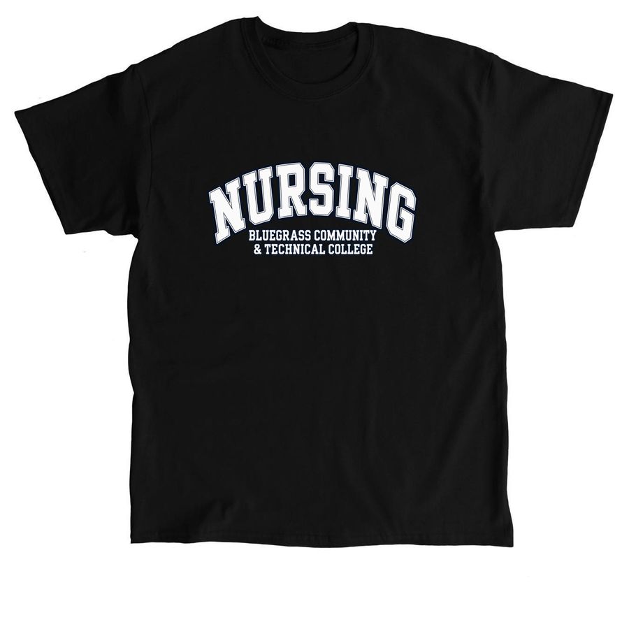 BCTC Nursing Program Shirts, a Black Classic Unisex Tee