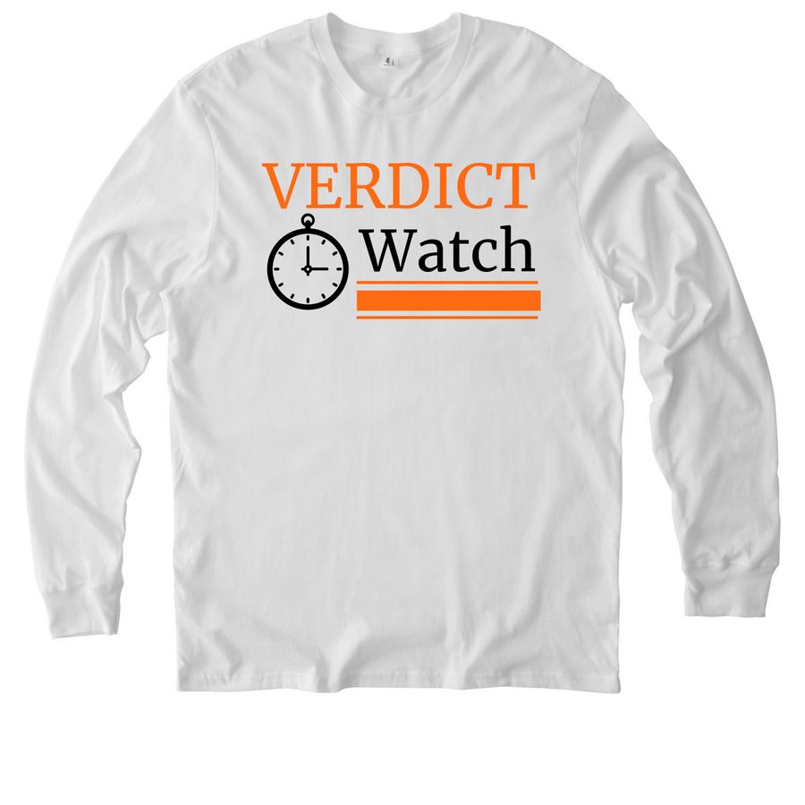 Verdict Watch ll, a Bright White Allmade Organic Cotton Long Sleeve Tee