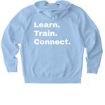 Zip Up Hoodie (LTC back), a Blue Soul Stanley/Stella Unisex Cultivator 2.0 Zip Up Pullover Hoodie (back-view)