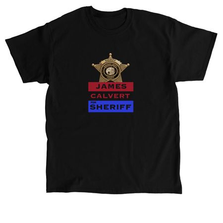Shirt: James Calvert, a Black Classic Unisex Tee