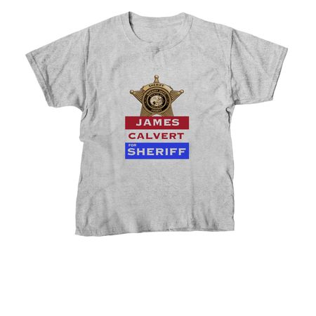 Shirt: James Calvert, a Sport Grey Youth Unisex Tee