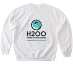 6th Cohort - U.S. Youth Leadership Council&nbsp;, a White Softstyle Crewneck Sweatshirt (back-view)