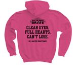 Homecoming Slam Shirts, a Heliconia Youth Pullover Hoodie (back-view)