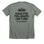 Homecoming Slam Shirts, a Deep Heather Premium Unisex Tee (back-view)