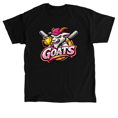GOATS, a Black Classic Unisex Tee