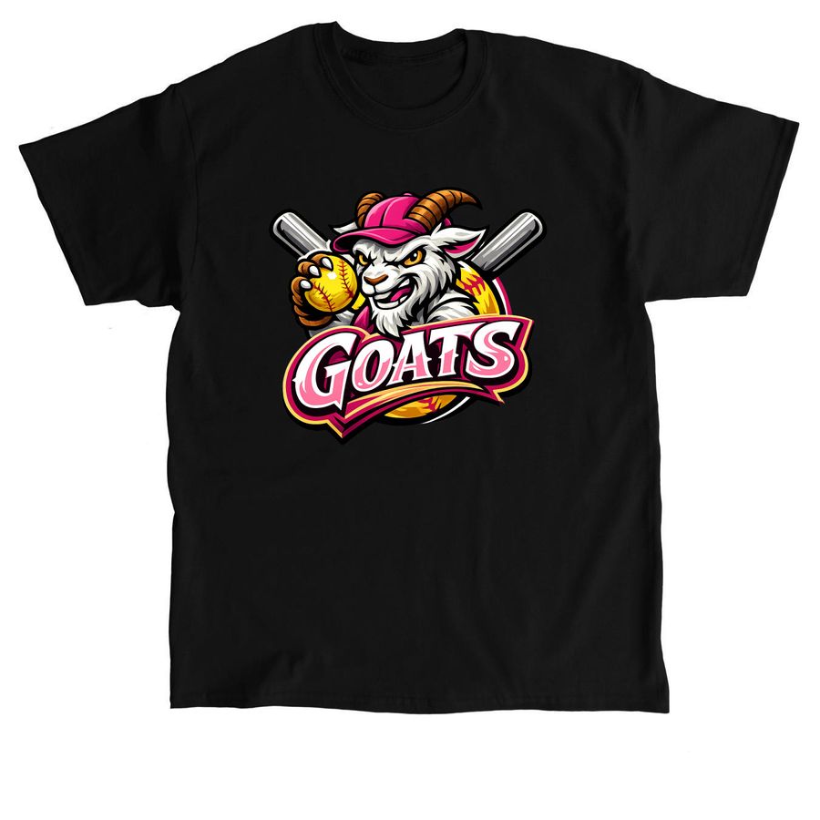 GOATS, a Black Classic Unisex Tee