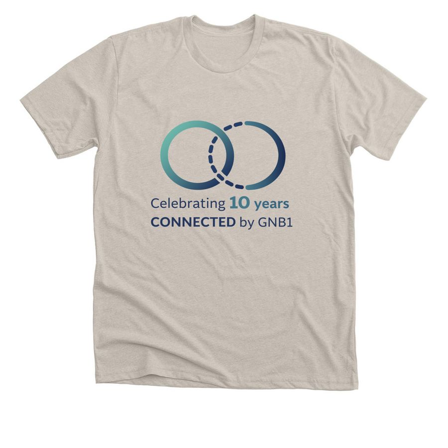 Connected by GNB1 T-Shirt, a Heather Dust Premium Unisex Tee