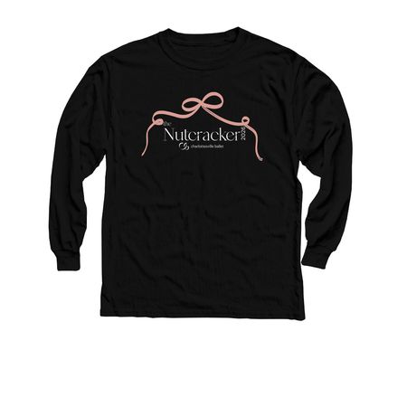 The Nutcracker 2026, a Black Youth Long Sleeve Tee