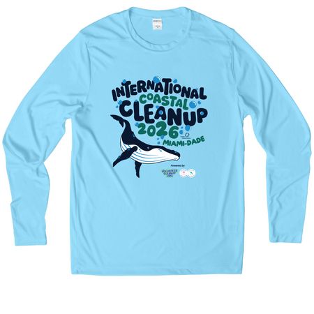 2026 ICC SPF / Performance Shirts, a Light Blue UV Performance Long Sleeve Tee