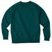 Historic Jefferson Village Crewneck, a Deep Sea Green Allmade Organic CVC Crewneck Sweatshirt (back-view)