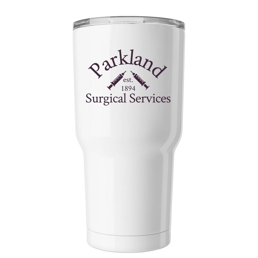 Tumbler, a White Insulated Tumbler