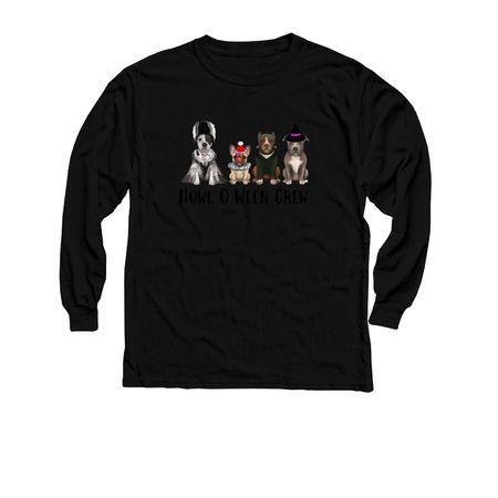 Howling Good Time&nbsp;, a Black Youth Long Sleeve Tee