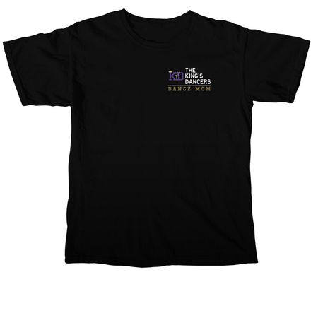Dance Mom, a Black Comfort Colors Unisex Tee