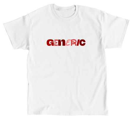 GENERIC tee, a White Classic Unisex Tee