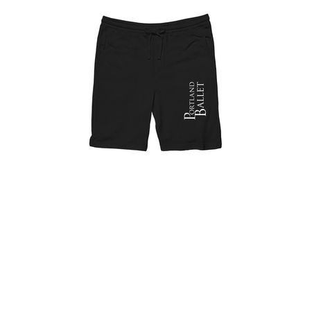 Portland Ballet Shorts, a Black Midweight Fleece Shorts