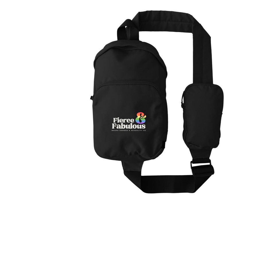 GSKC Fierce & Fabulous Sling Bag, a Black Grove Sling Bag