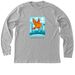 Bird Collision Corps shirts, a Athletic Heather Premium Long Sleeve Tee