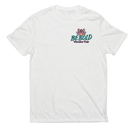 BE BOLD Event T-Shirt, a Bright White Allmade Eco Triblend Unisex Tee