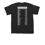 The Wall That Heals 2026 Tour Shirt, a Black Youth Unisex Tee (back-view)