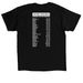 The Wall That Heals 2026 Tour Shirt, a Black Classic Unisex Tee (back-view)