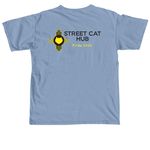 SCH Pride 2026, a Washed Denim Comfort Colors Youth Tee (back-view)