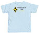 SCH Pride 2026, a Chambray Comfort Colors Unisex Tee (back-view)