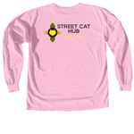 SCH Pride 2026, a Blossom Comfort Colors Long Sleeve Tee (back-view)
