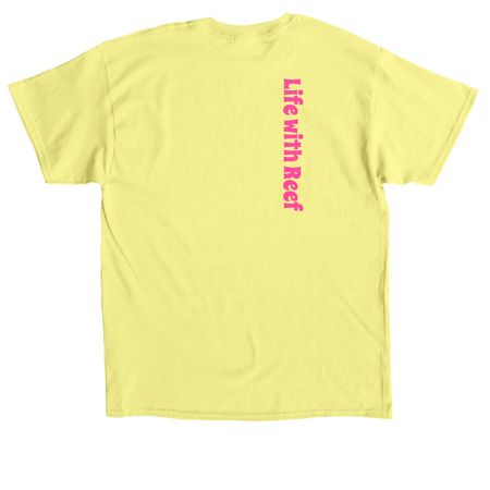 Dogs Over Dudes, a Cornsilk Classic Unisex Tee (back-view)