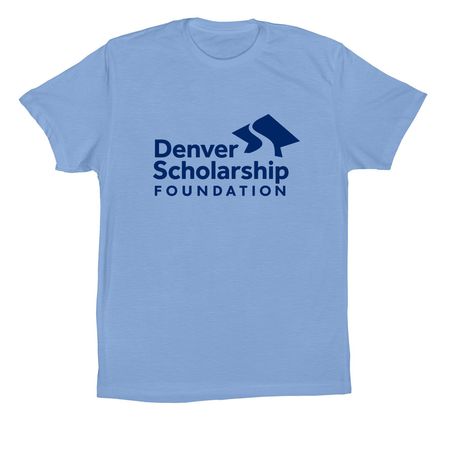 DSF - Secondary Colors, a Carolina Blue Premium Cotton Tee