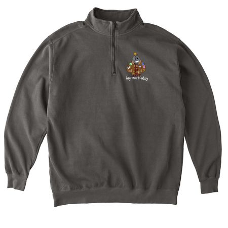 @GrabLifeByTheStickers, a Pepper Comfort Colors Quarter Zip Pullover