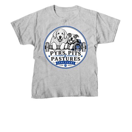 Buy a Shirt. Fuel Their Journey. Save a Life, a Sport Grey Youth Unisex Tee