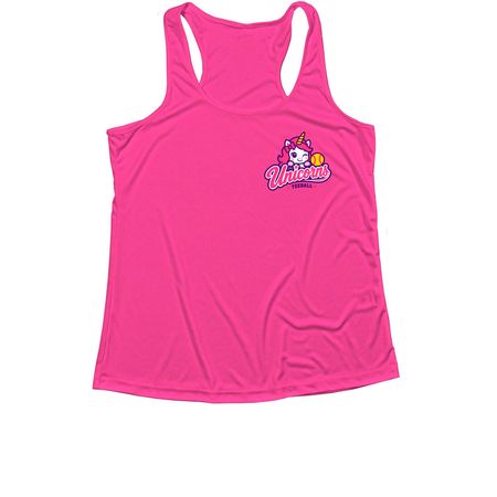 ODC Unicorns&nbsp;, a Neon Pink Women's Performance Tank