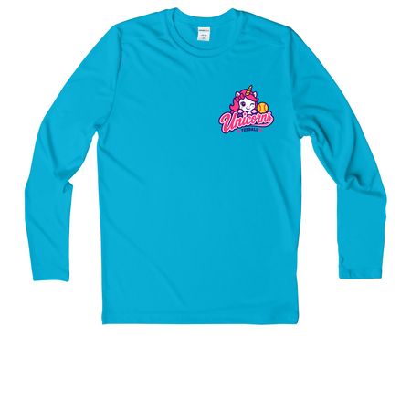 ODC Unicorns&nbsp;, a Sapphire Youth UV Performance Long Sleeve Tee