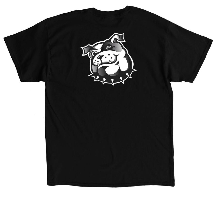 Brooklyn Middle STEAM School KIND Club, a Black Classic Unisex Tee (back-view)
