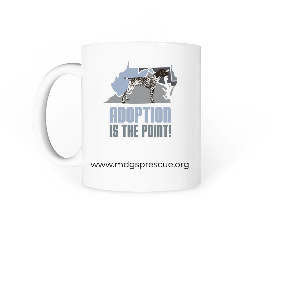 Mid-Atlantic GSP Rescue Mugs, a White Coffee Mug (back-view)