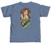 Artist Lady, a Blue Jean Comfort Colors Unisex Tee (back-view)