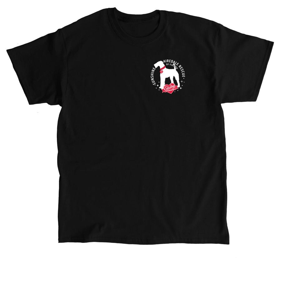 Sunshine Airedale Rescue Florida, a Black Classic Unisex Tee