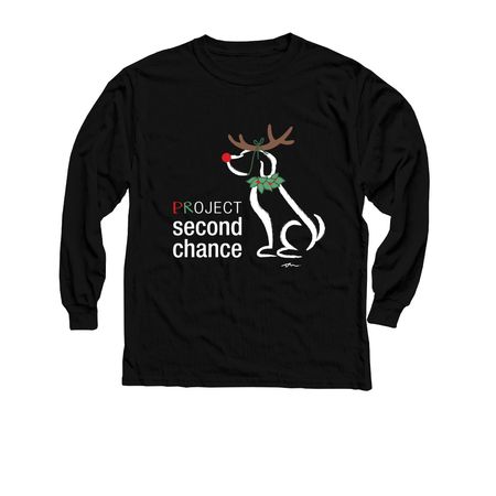 Holiday Tees, a Black Youth Long Sleeve Tee