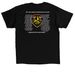 Honor our Fallen, a Black Classic Unisex Tee (back-view)
