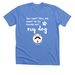 You Can't Tell Me What To Do, a Heather Columbia Blue Premium Unisex Tee